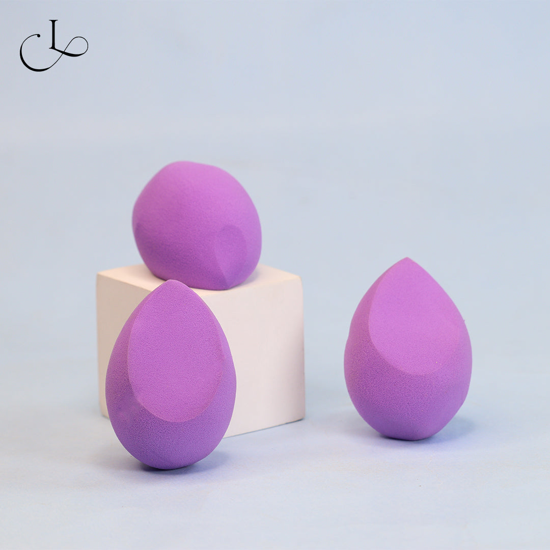 Cuffs N Lashes Makeup Blender/Sponge -Purple
