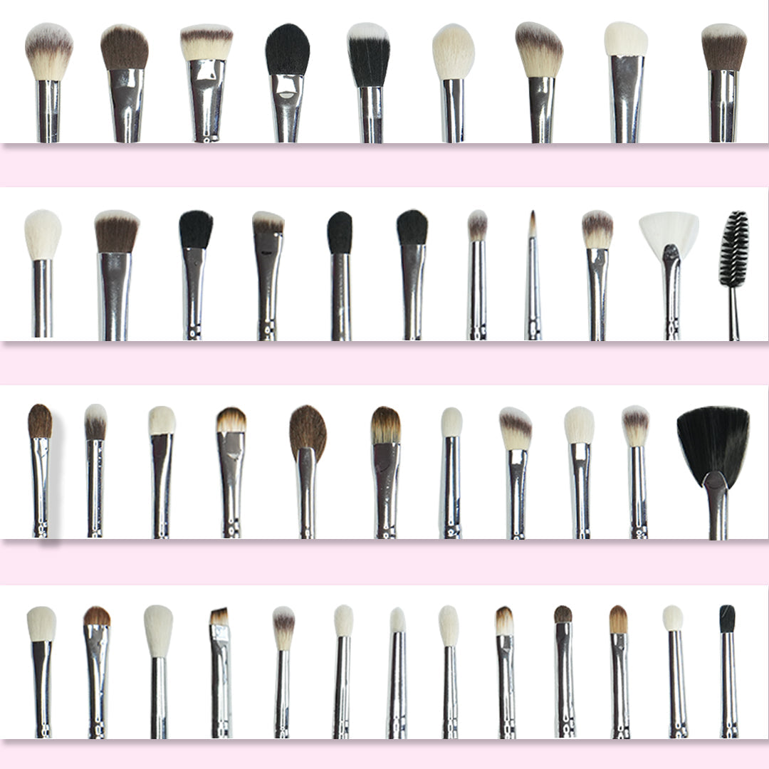 Cuffs N Lashes Brushes Set Of 44 (With Holder)