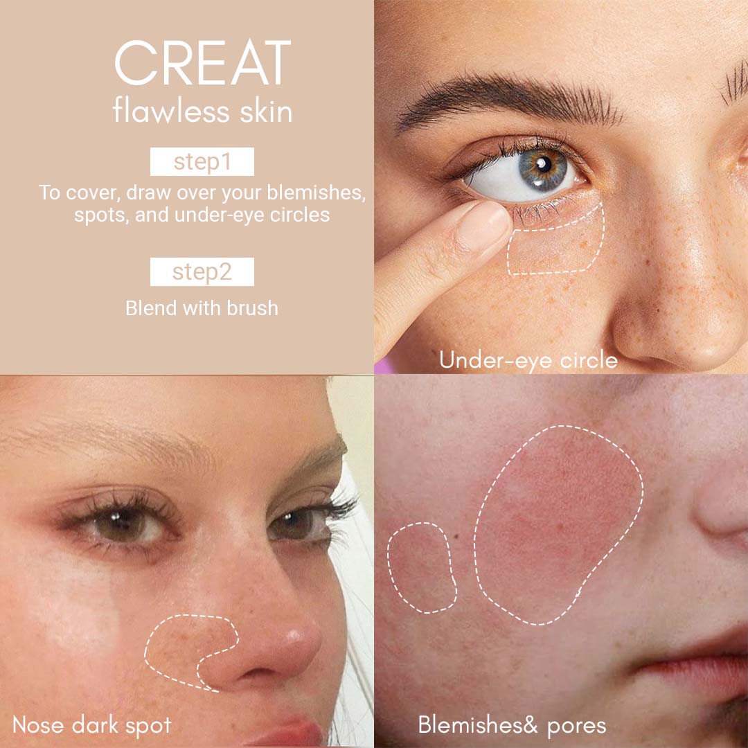 CUFFS N LASHES (New & Improved) Cover pots Concealer