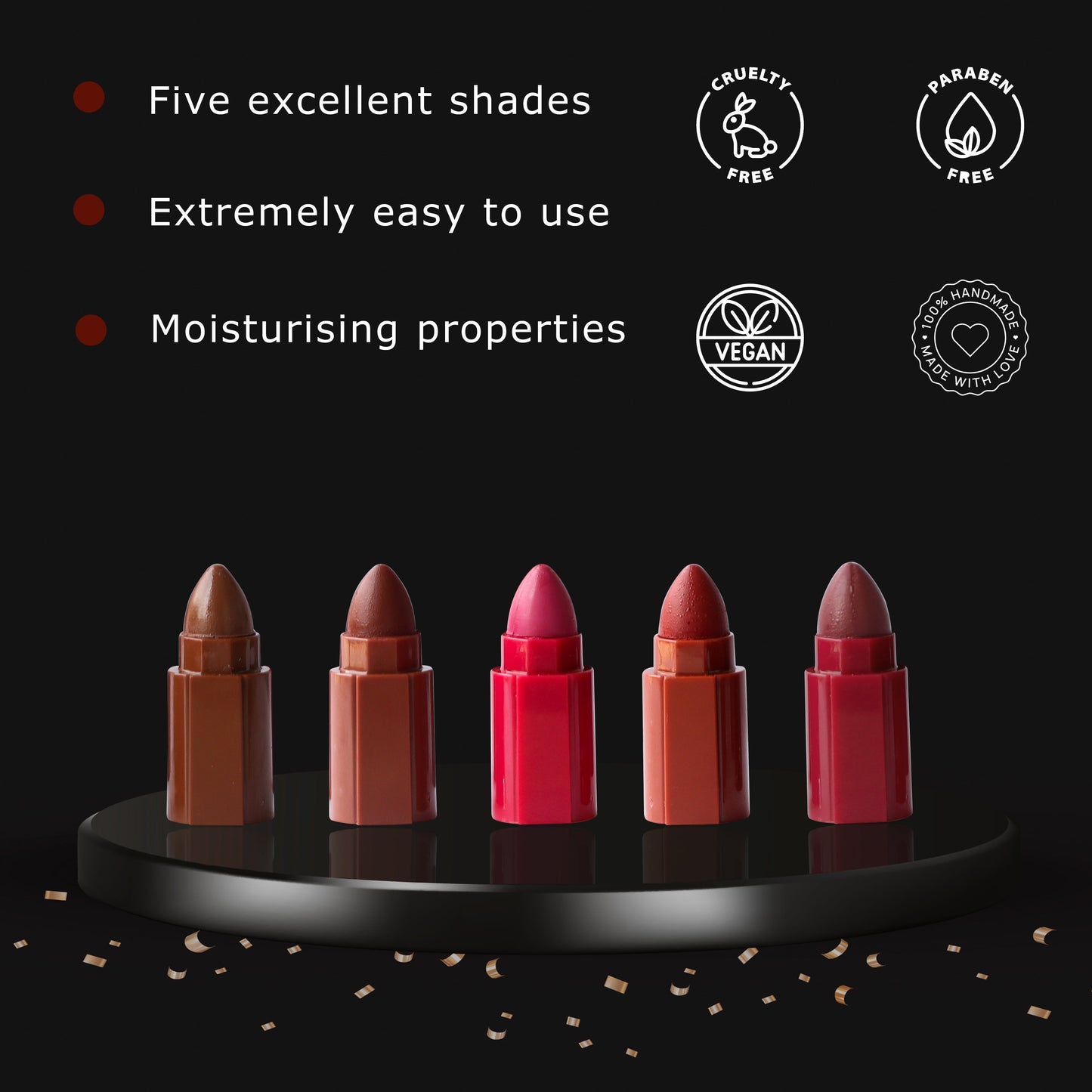 Cuffs N Lashes Penta 5in1 Matte Lipstick