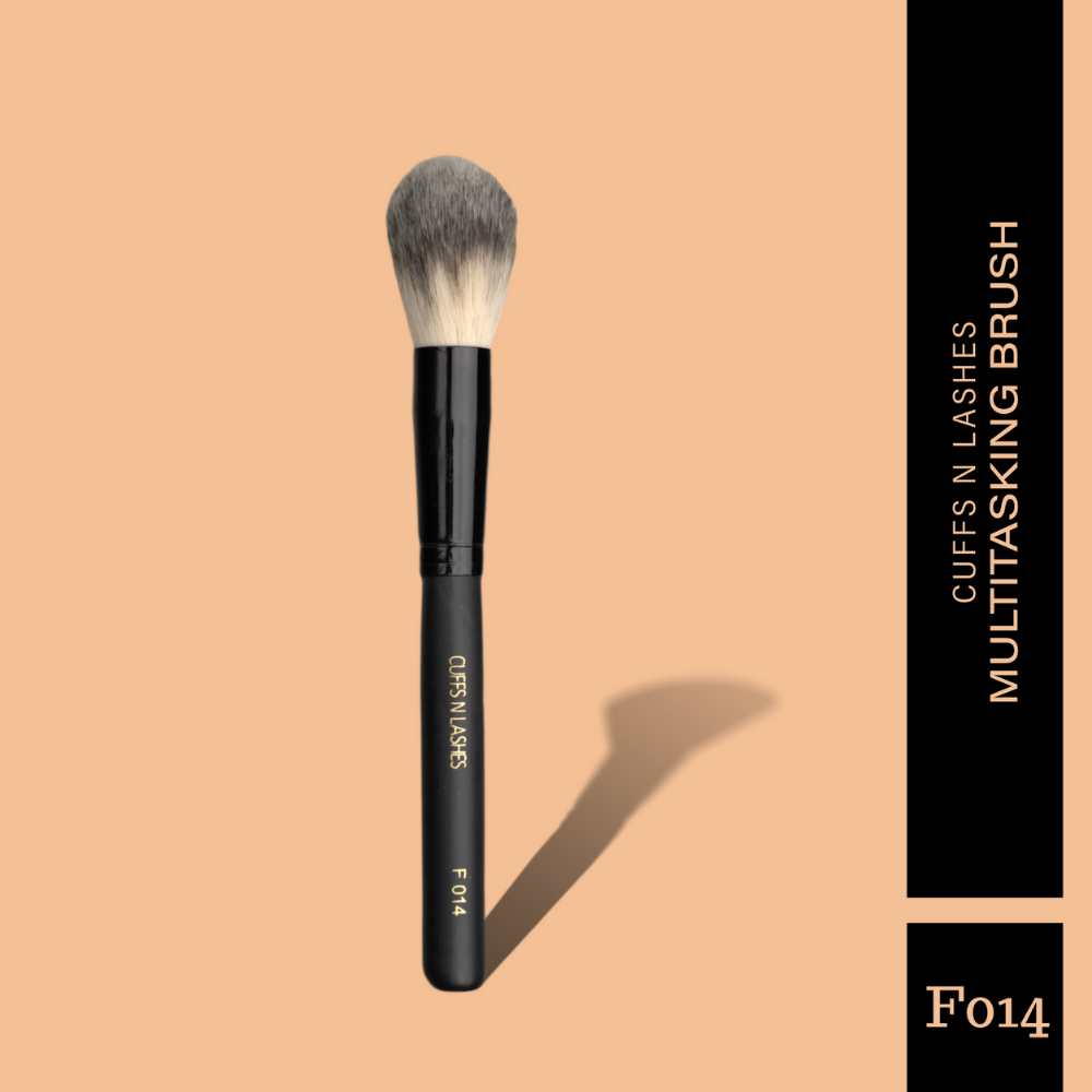 Cuffs N Lashes Makeup Brushes, F014 Powder/Blush Brush