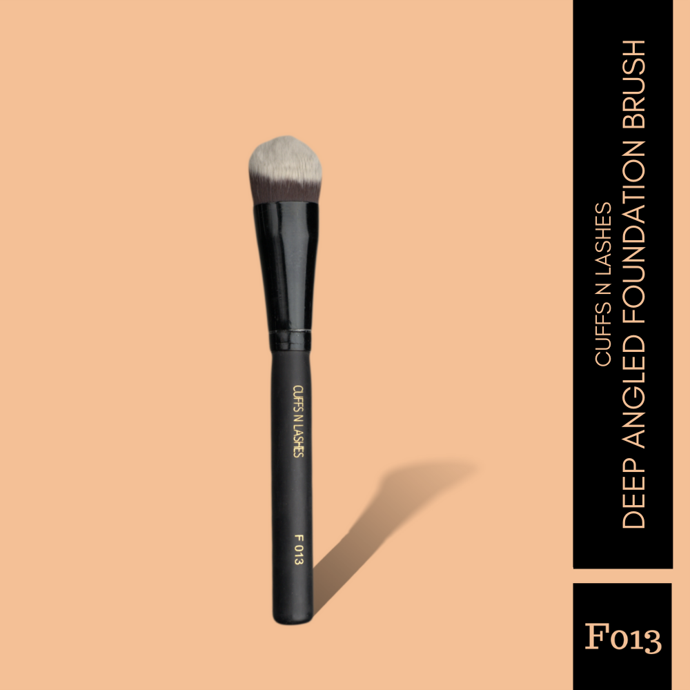 Cuffs N Lashes Makeup Brushes, F013 Foundation Brush