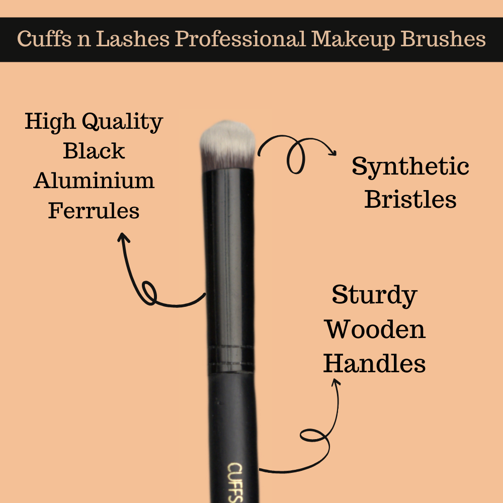 Cuffs N Lashes Makeup Brushes, F011 Concealor Brush
