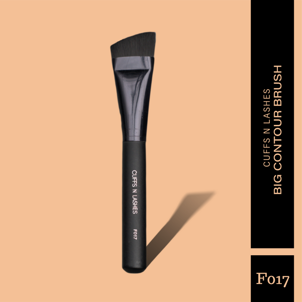 Cuffs N Lashes Makeup Brushes, F017 - Big Contour Brush