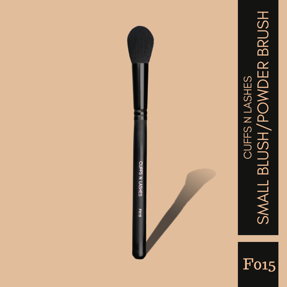 Cuffs N Lashes Makeup Brushes, F015 Small Blush/powder Brush