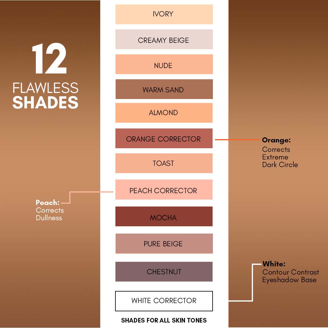 CUFFS N LASHES (New & Improved) Cover pots Concealer