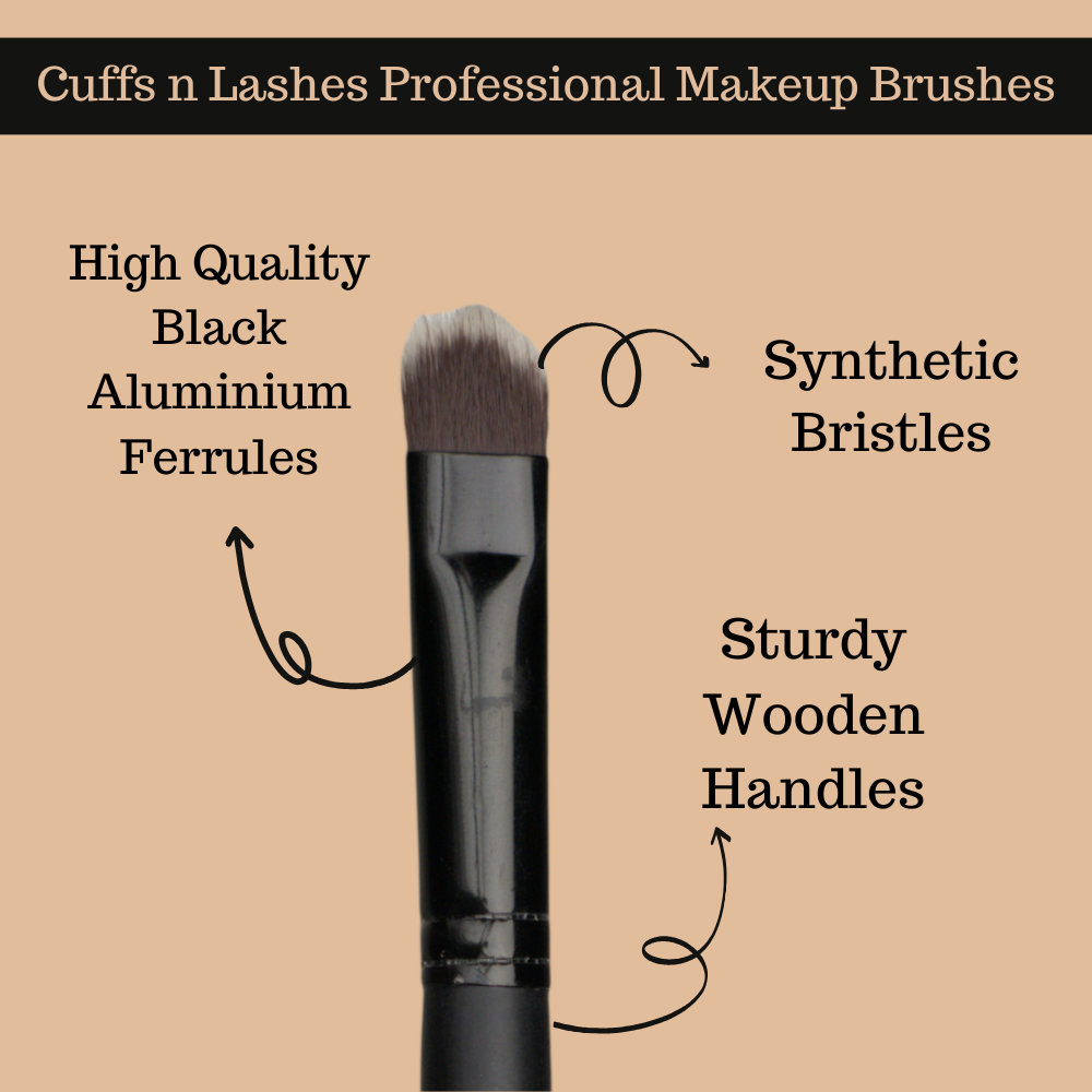 Cuffs N Lashes Makeup Brushes, F011 Concealor Brush