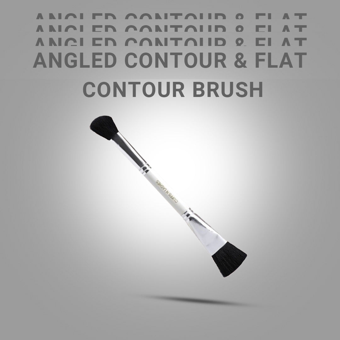 02 Dual Brush (Angled Contour Brush & Flat Contour Brush)