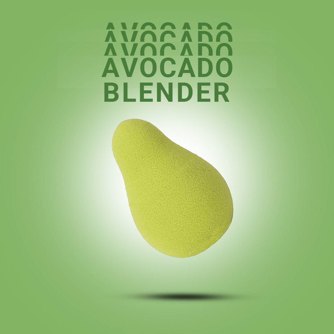 Cuffs N Lashes Makeup Blender/Sponge Fruit Series - Avocado