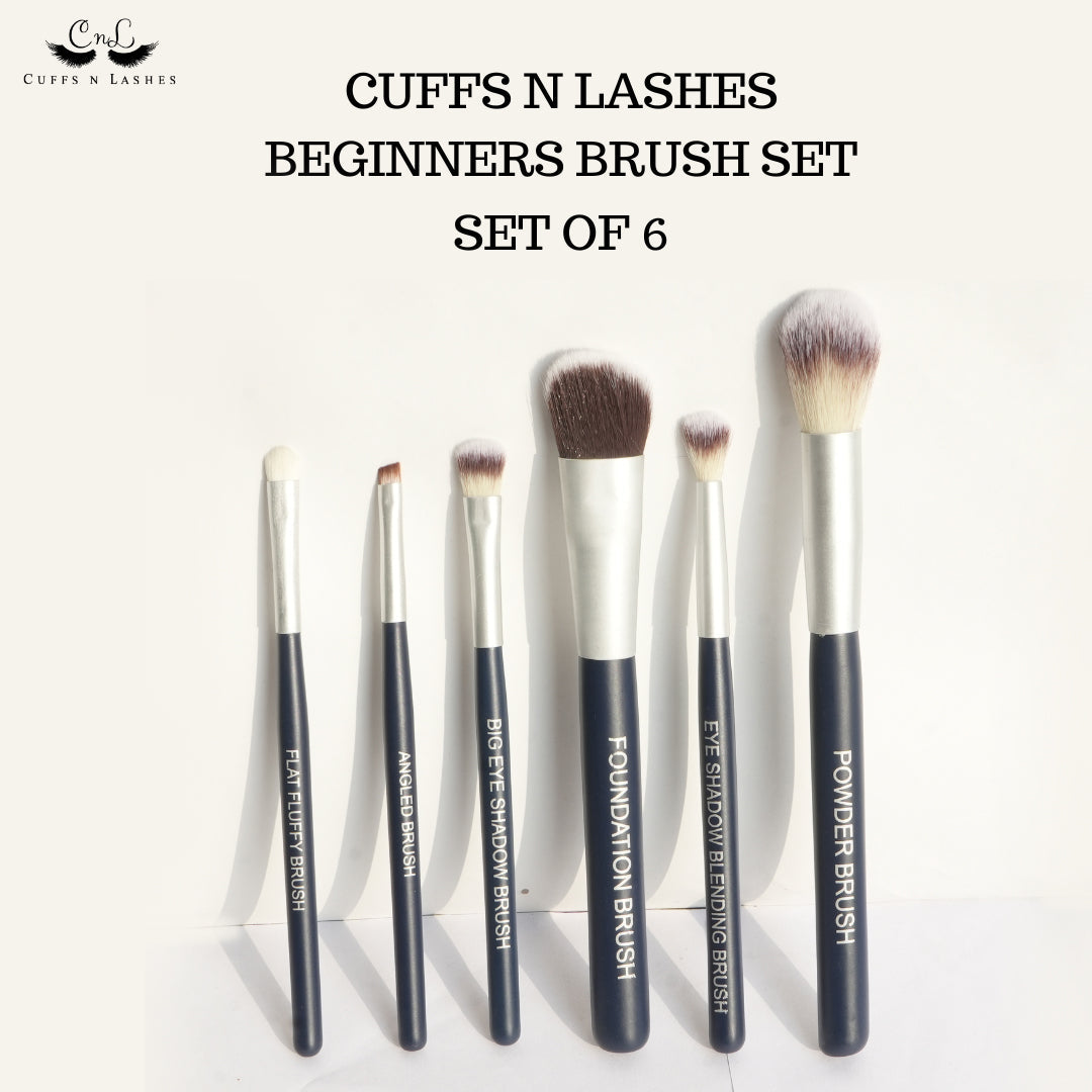 Cuffs N Lashes Brushes Set Of 6