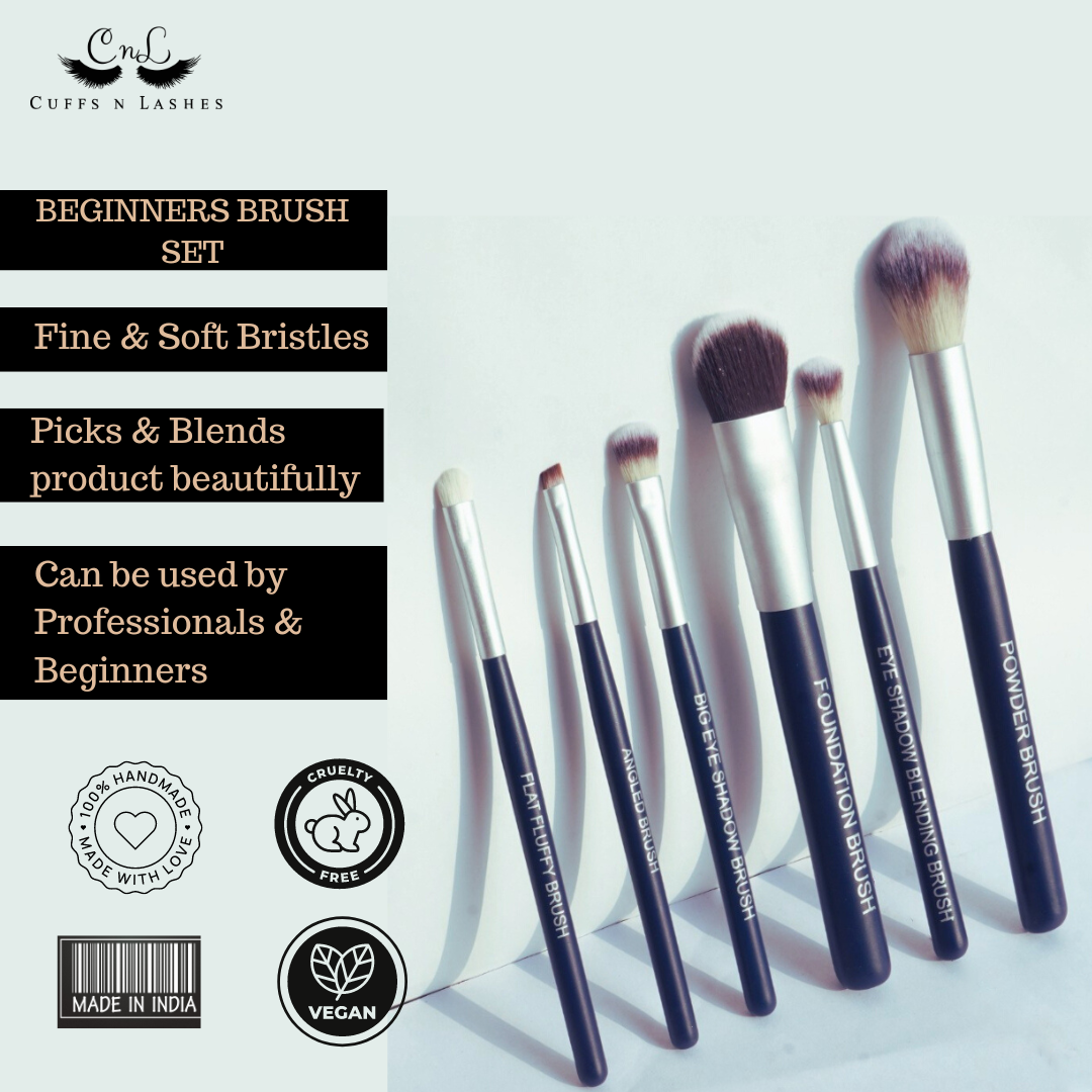 Cuffs N Lashes Brushes Set Of 6