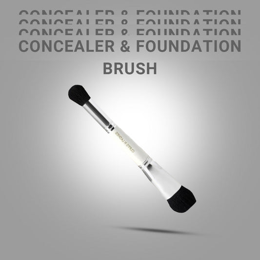 03 Dual Brush ( Concealor & Foundation Brush)