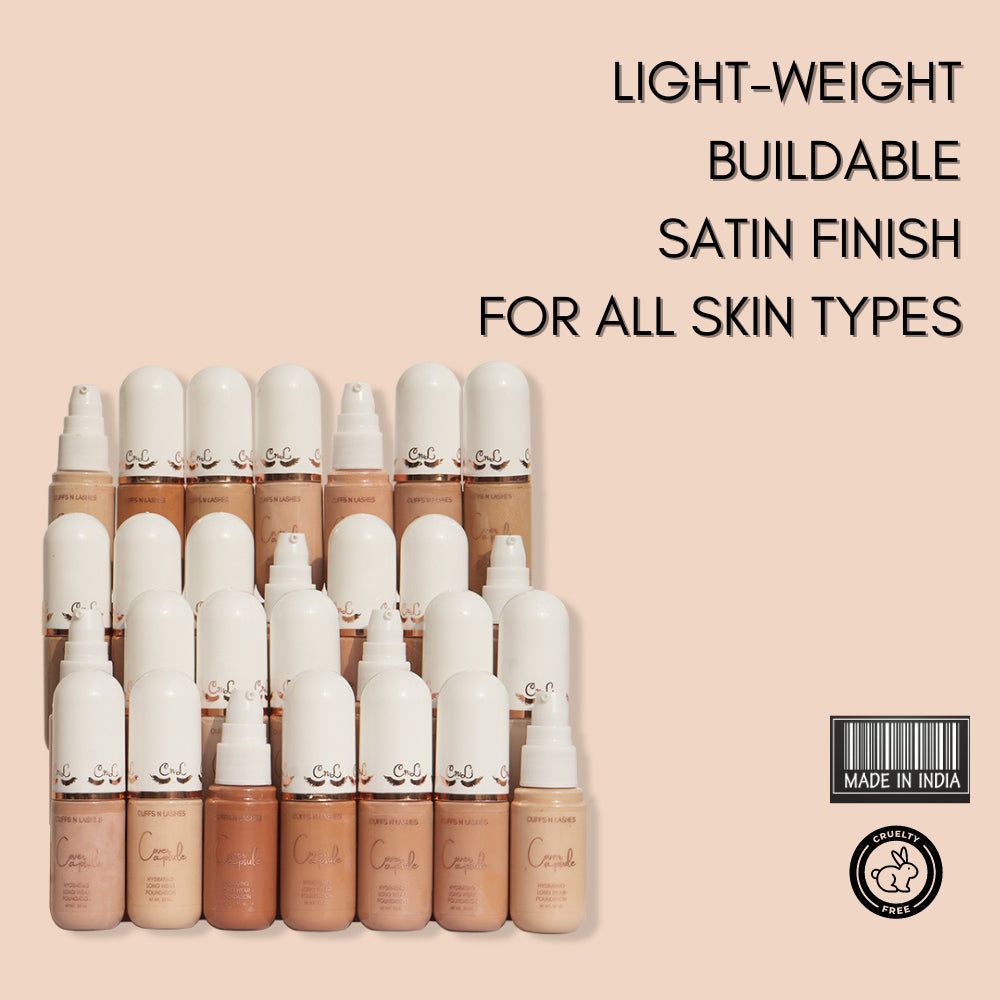 Cuffs N Lashes Cover Capsule Hydrating Foundation