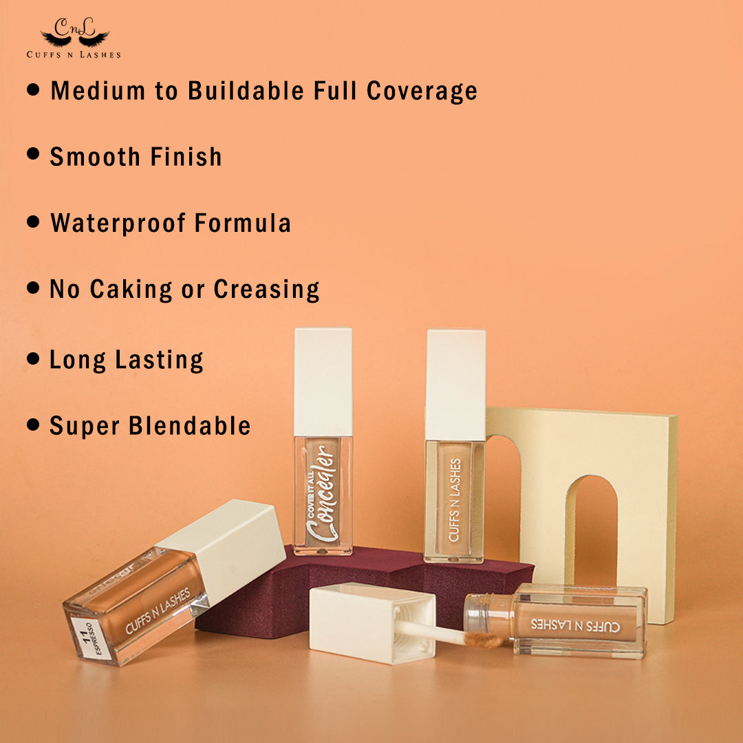 Cuffs N Lashes Cover It All Liquid Concealer