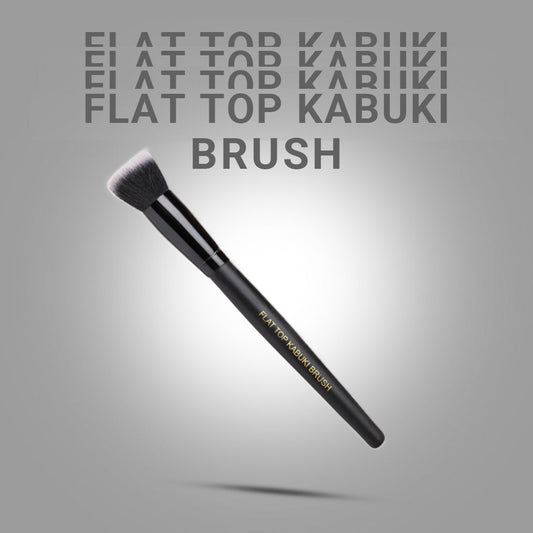 Cuffs N Lashes Makeup Brushes, F021 - Flat Top Kabuki Brush