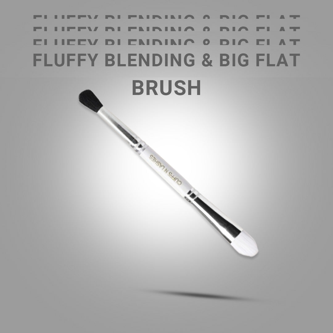 04 Dual Brush ( Fluppy Blending Brush & Big Flat Brush)