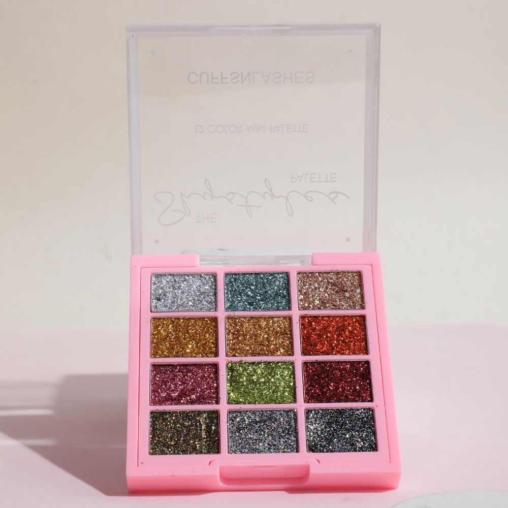 Cuffs n Lashes x ShyStyles 12 Color Mini Palette