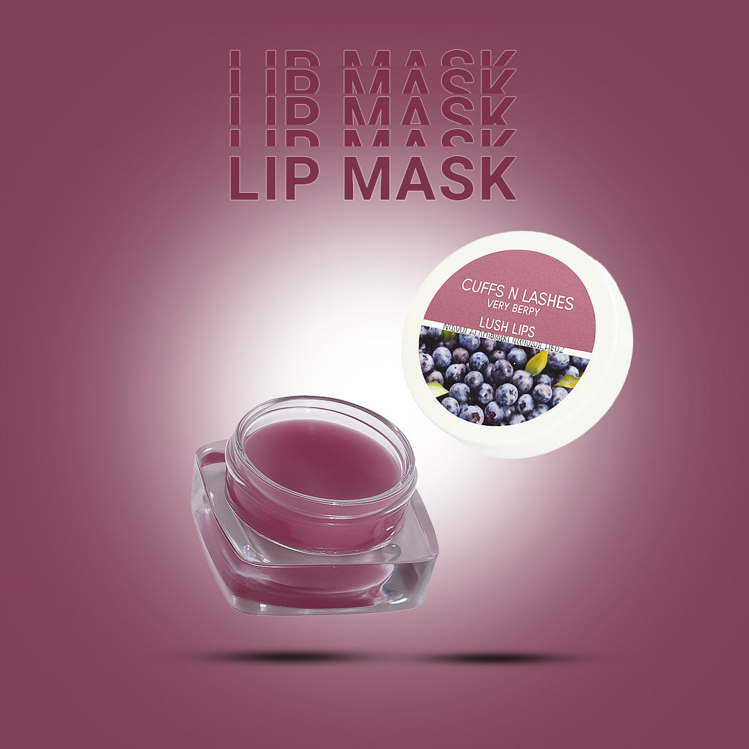 Cuffs N Lashes Lush Lips Intensive Recovery Lip Mask – overnight lip treatment