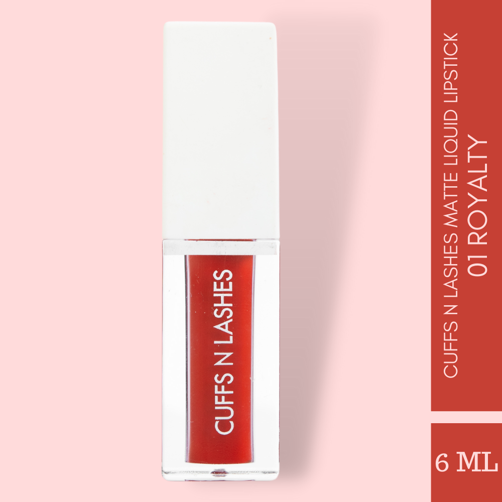 Cuffs N Lashes Matte Liquid Lipstick – Smudge-Proof