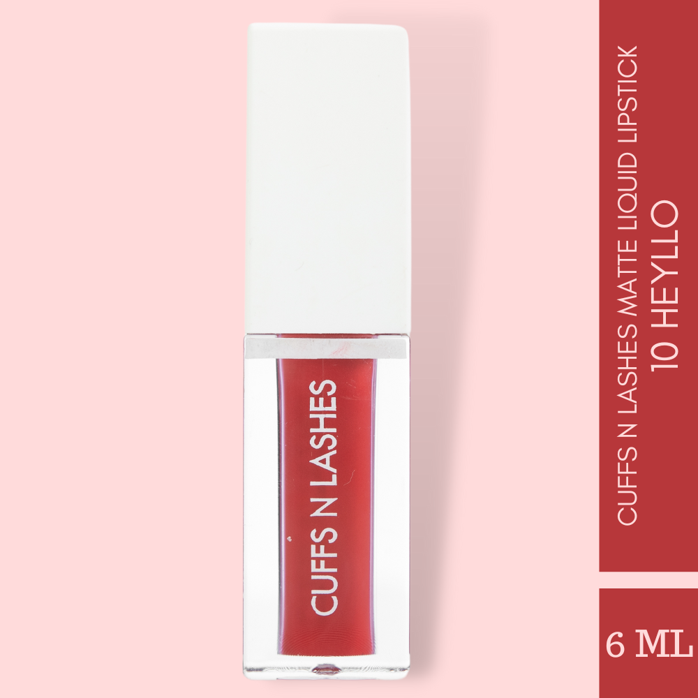 Cuffs N Lashes Matte Liquid Lipstick – Smudge-Proof