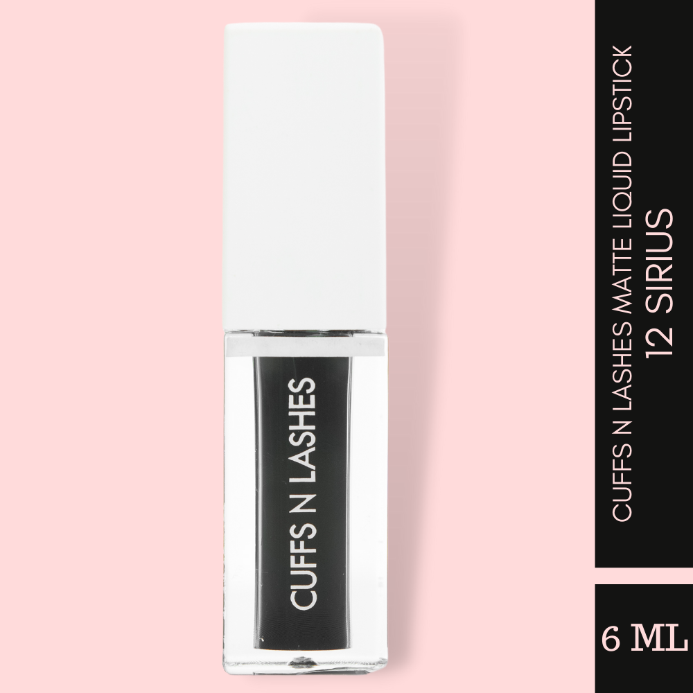 Cuffs N Lashes Matte Liquid Lipstick – Smudge-Proof