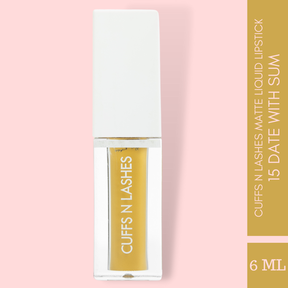 Cuffs N Lashes Matte Liquid Lipstick – Smudge-Proof