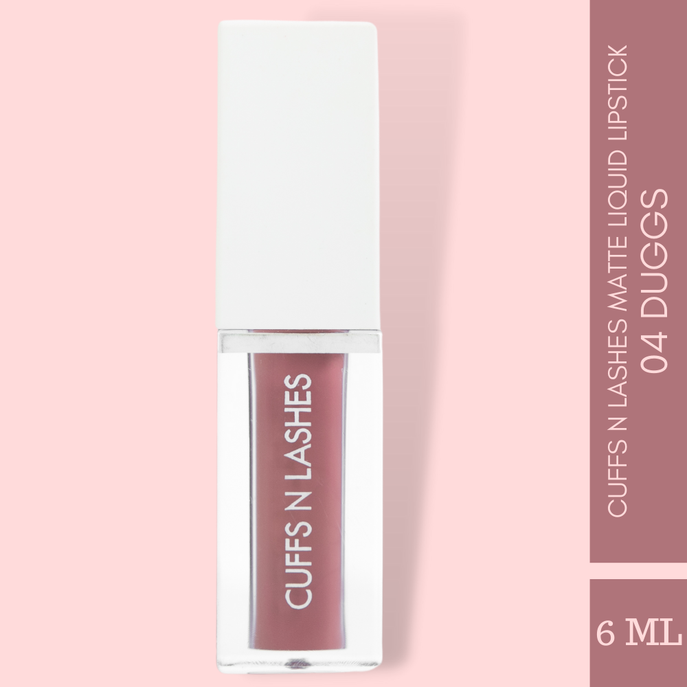 Cuffs N Lashes Matte Liquid Lipstick – Smudge-Proof