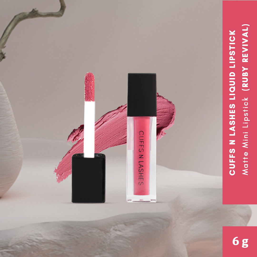 Cuffs N Lashes Matte Mini Liquid Lipstick
