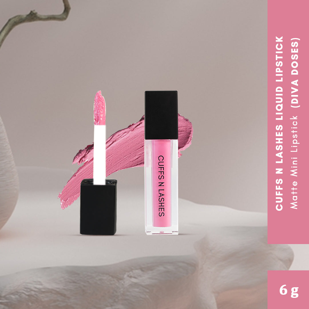 Cuffs N Lashes Matte Mini Liquid Lipstick