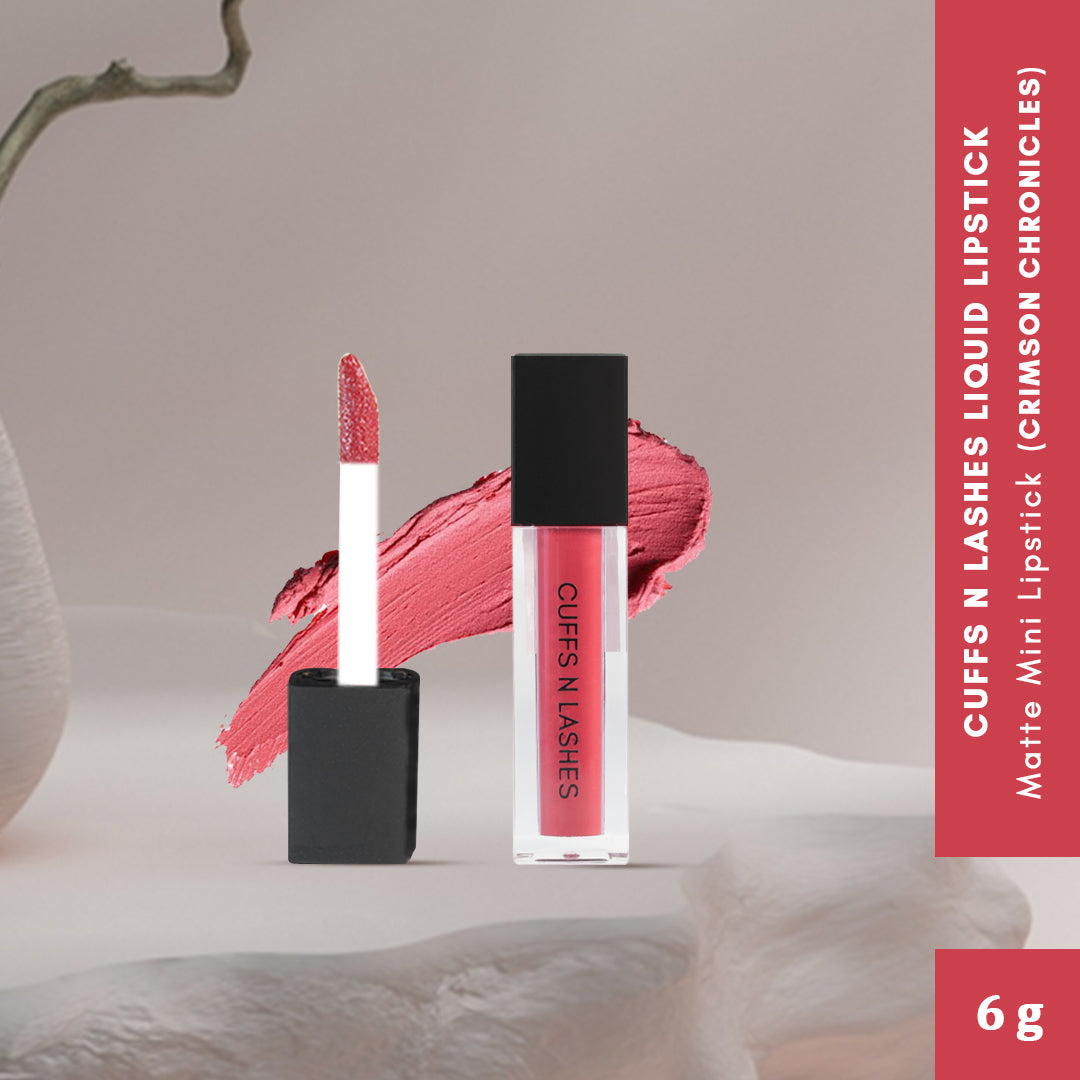 Cuffs N Lashes Matte Mini Liquid Lipstick