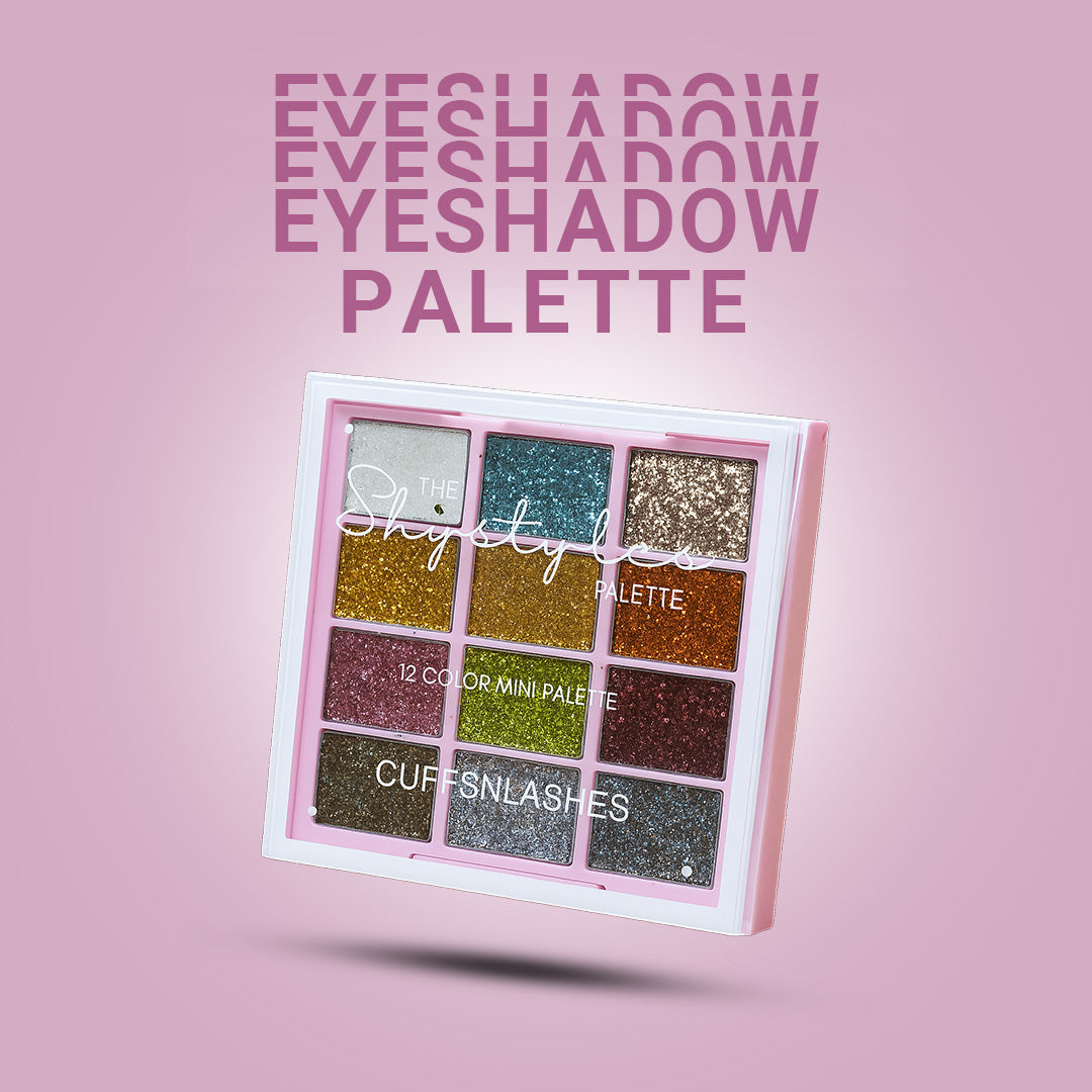 Cuffs n Lashes x ShyStyles 12 Color Mini Palette