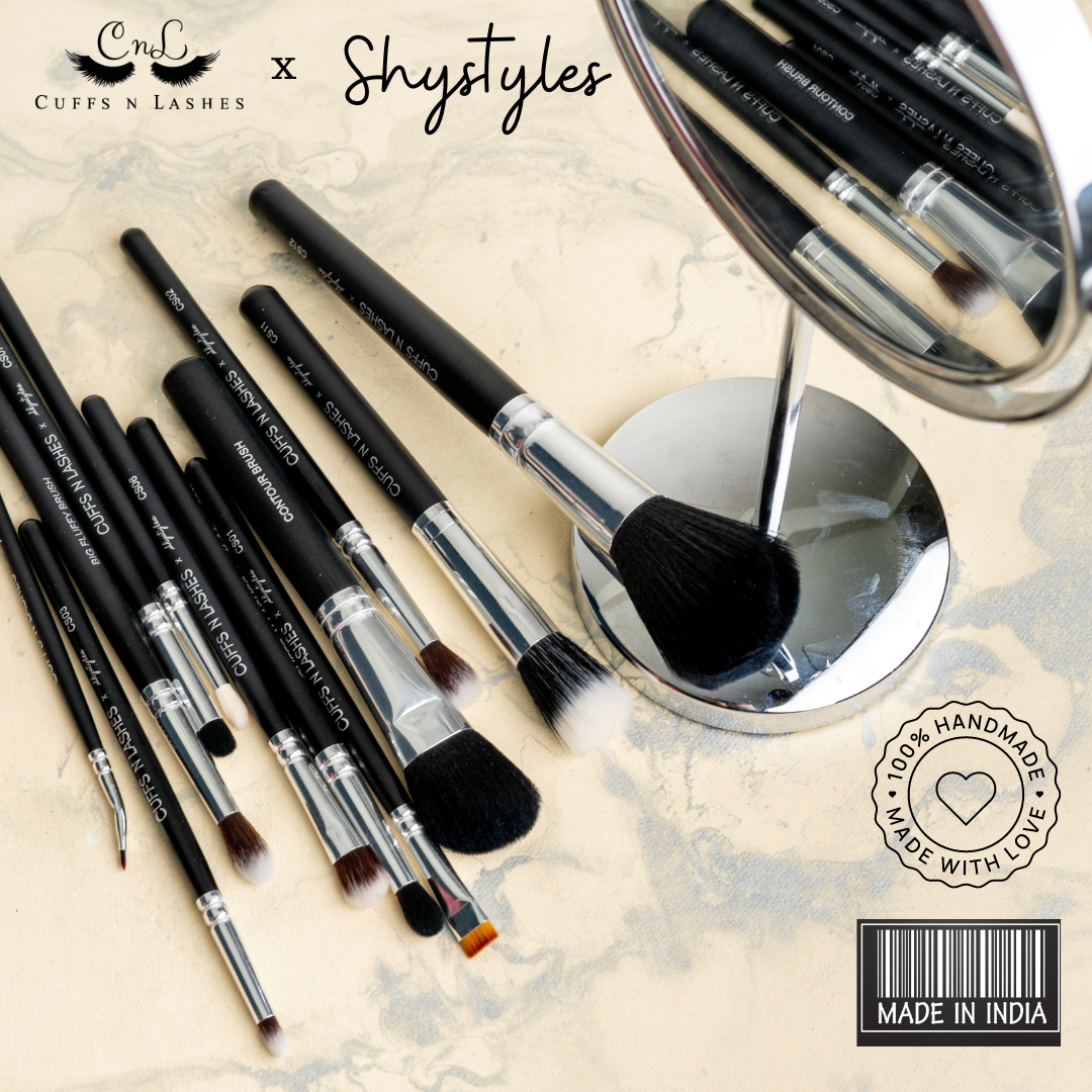 Cuffs N Lashes X ShyStyles Brush Set Of 9
