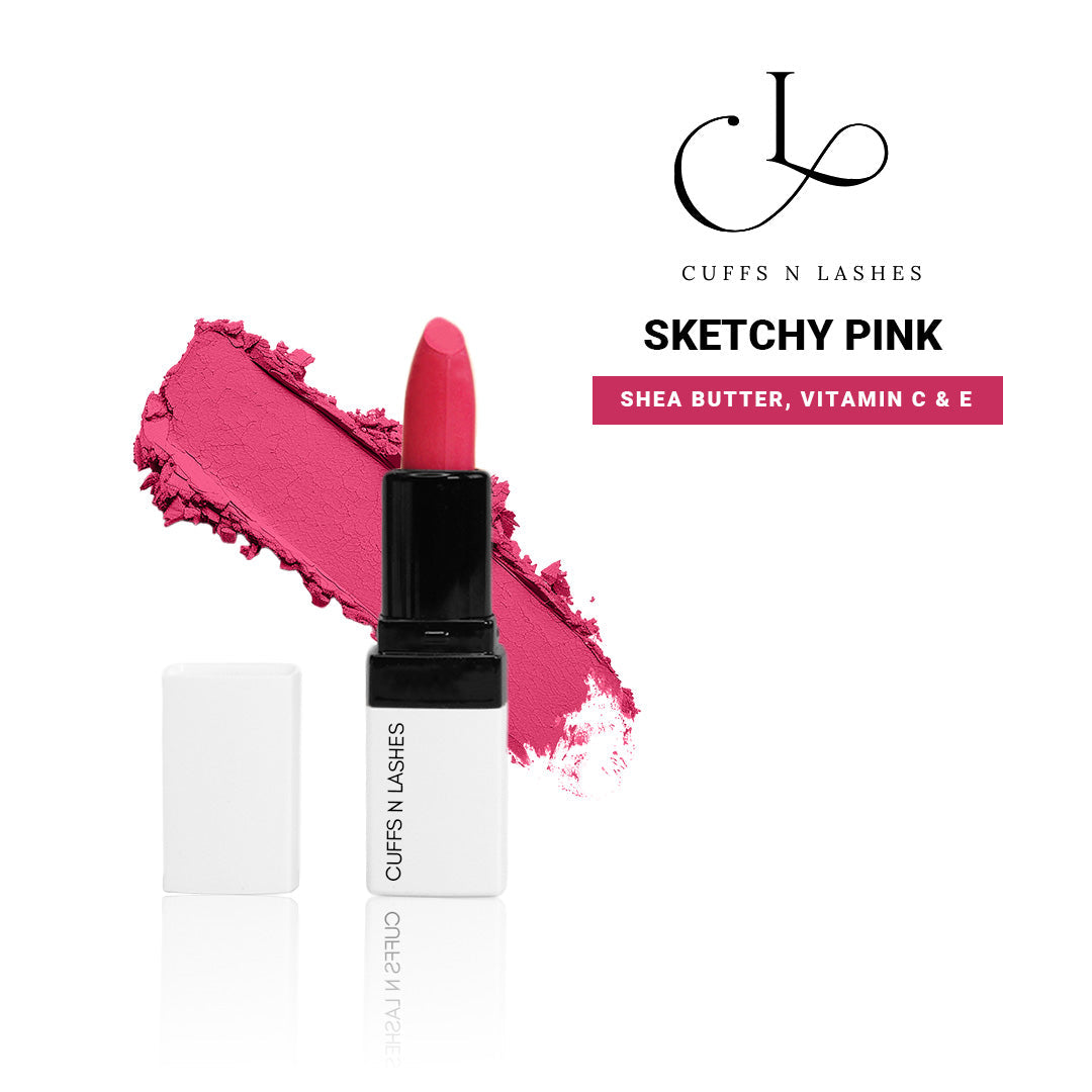 Cuffs N Lashes Doodle Lips Mini Creamy Matte Lipsticks