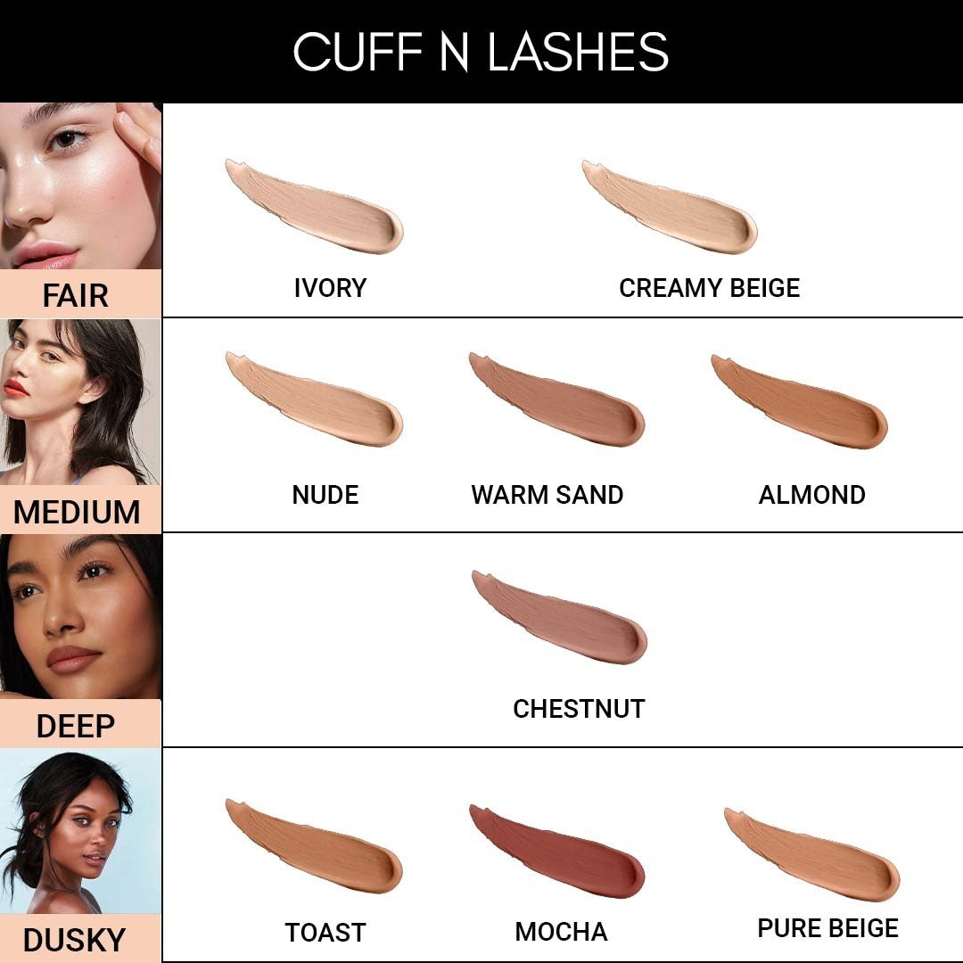 CUFFS N LASHES (New & Improved) Cover pots Concealer