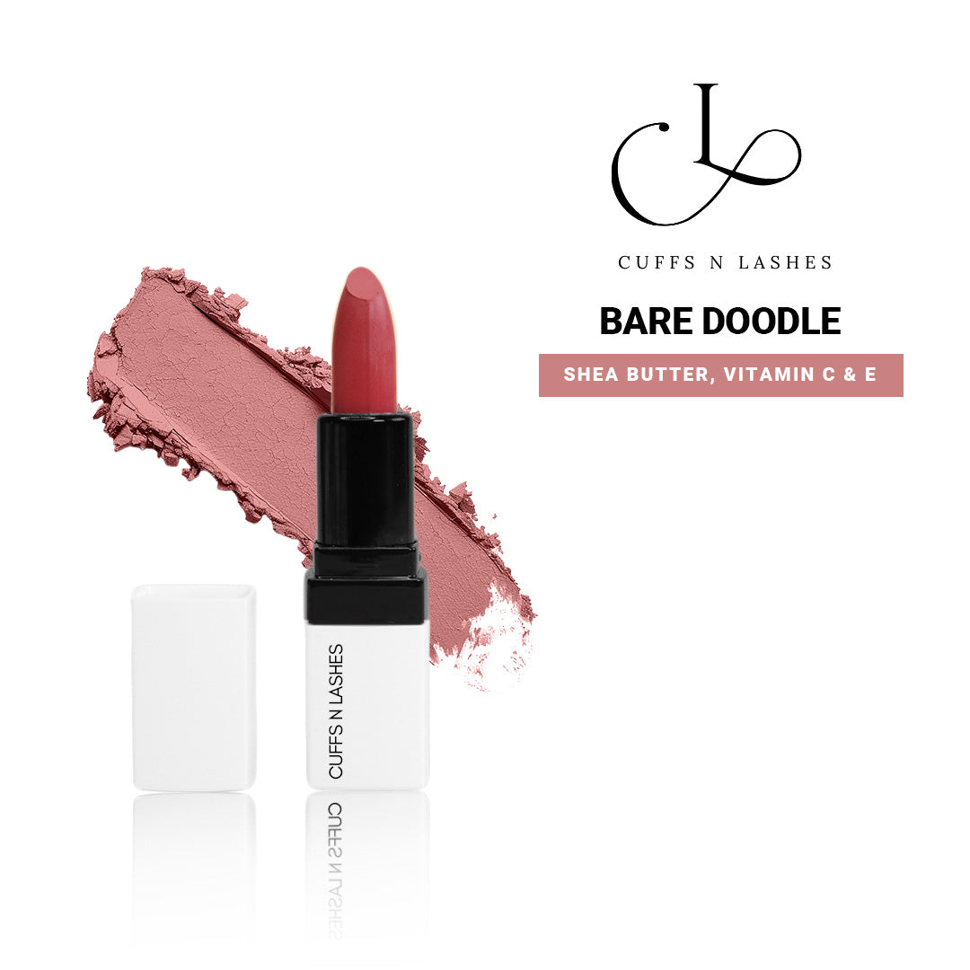 Cuffs N Lashes Doodle Lips Mini Creamy Matte Lipsticks