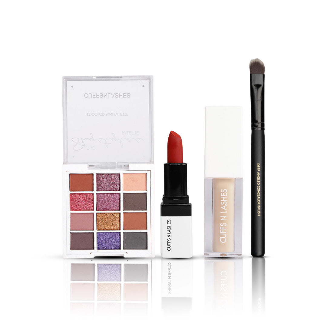 Cuffs N Lashes  Sweet & Smooth Makeup Combo