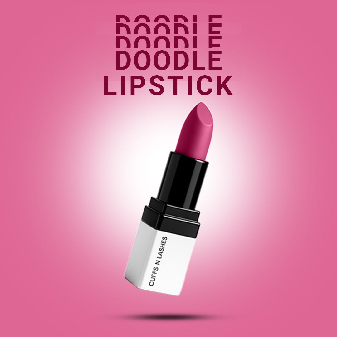 Cuffs N Lashes Doodle Lips Mini Creamy Matte Lipsticks