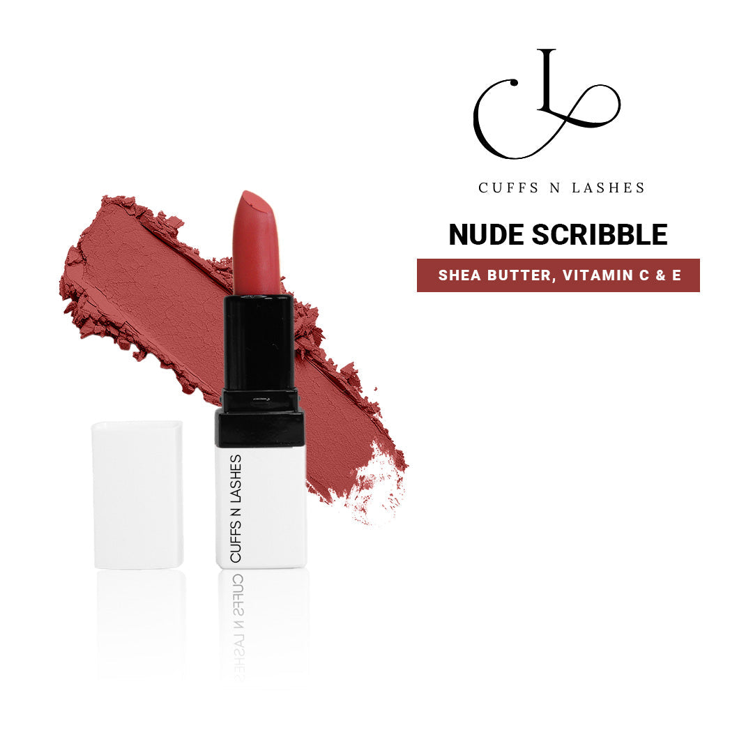 Cuffs N Lashes Doodle Lips Mini Creamy Matte Lipsticks