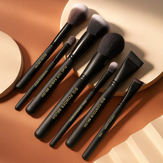 Cuffs N Lashes Face brush Set of 7