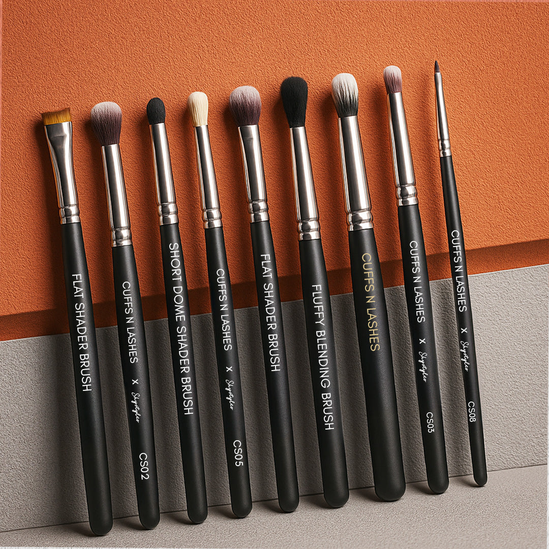 Cuffs N Lashes X ShyStyles Brush Set Of 9