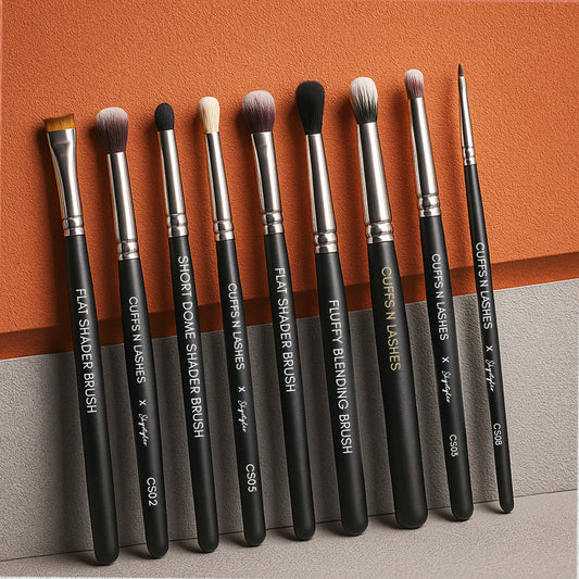 Cuffs N Lashes X ShyStyles Brush Set Of 9